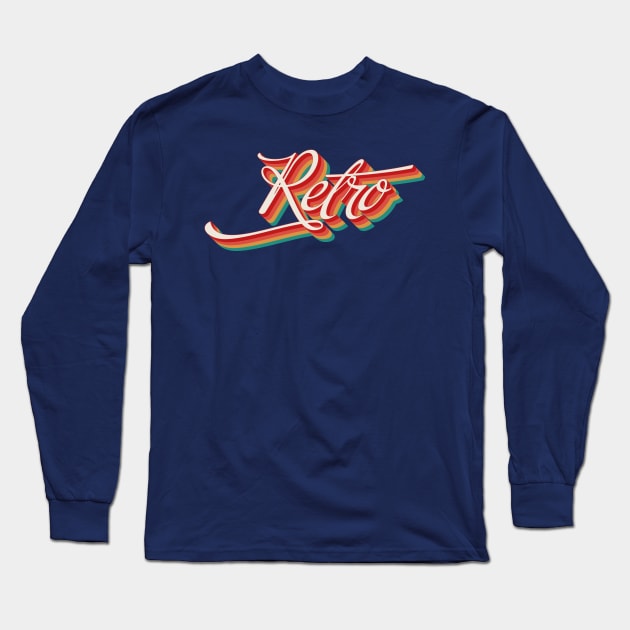 Retro Long Sleeve T-Shirt by n23tees